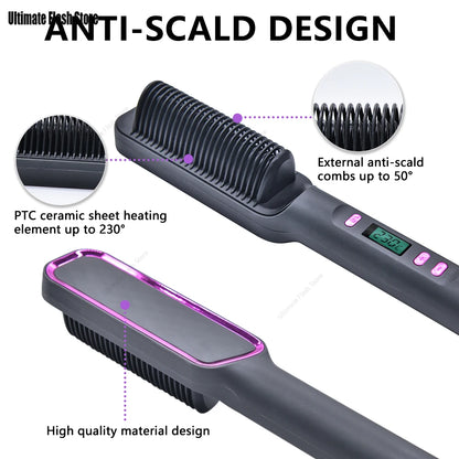 Peigne Chauffant Élégance™